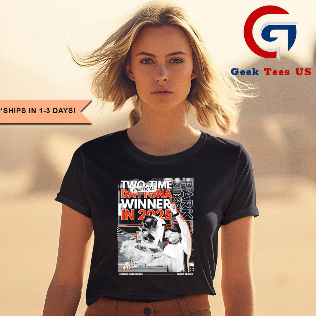 Parker Kligerman Two Time 2025 Daytona Winner graphic shirt