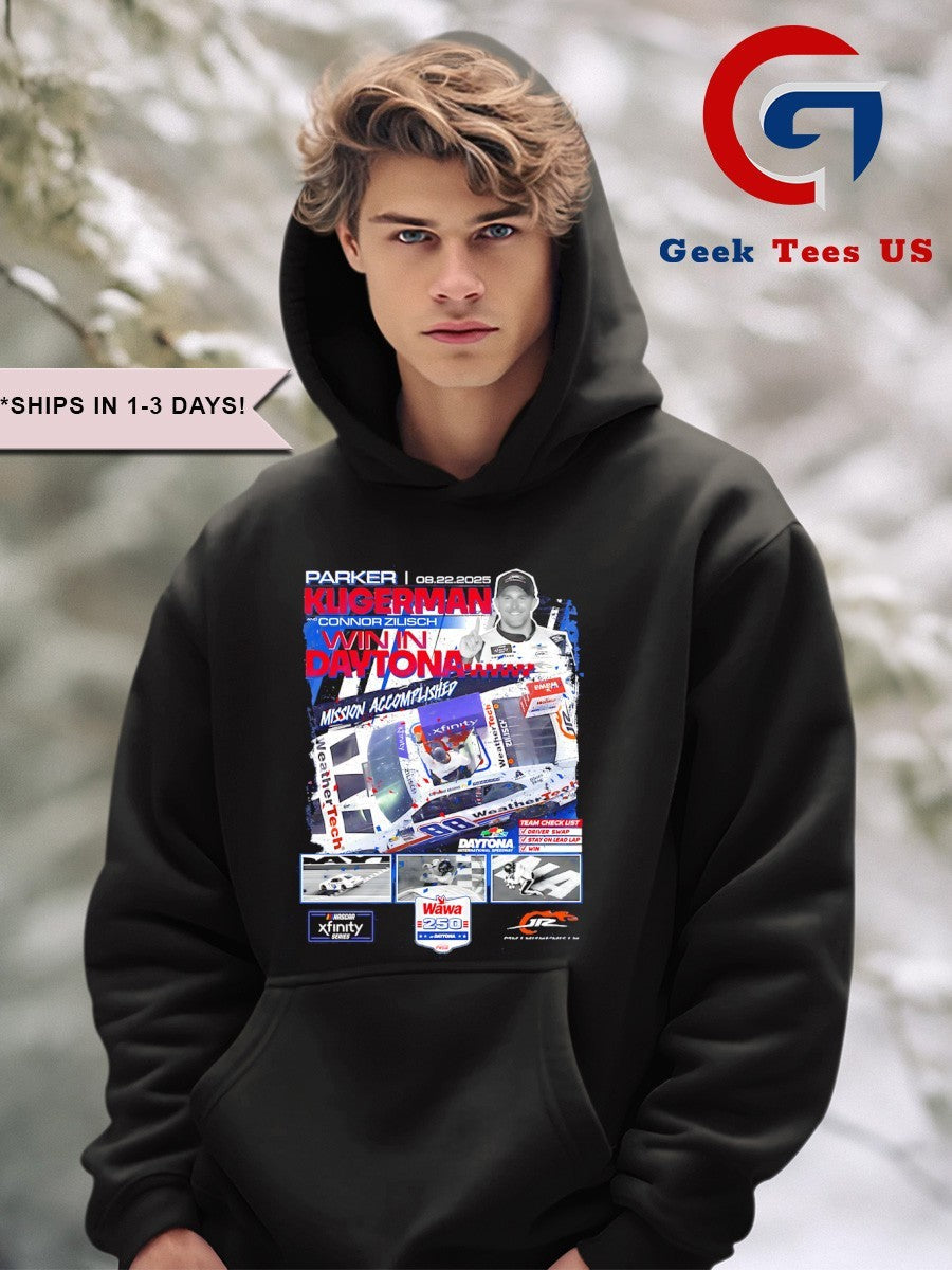 Parker Kligerman and Connor Zilisch NASCAR Xfinity Series Wawa 250 Powered shirt