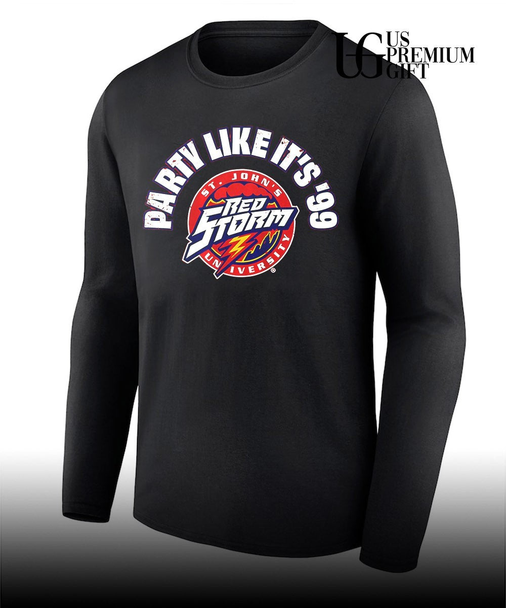 Party Like It’s 1999 St John’s Red Storm men’s basketball logo shirt