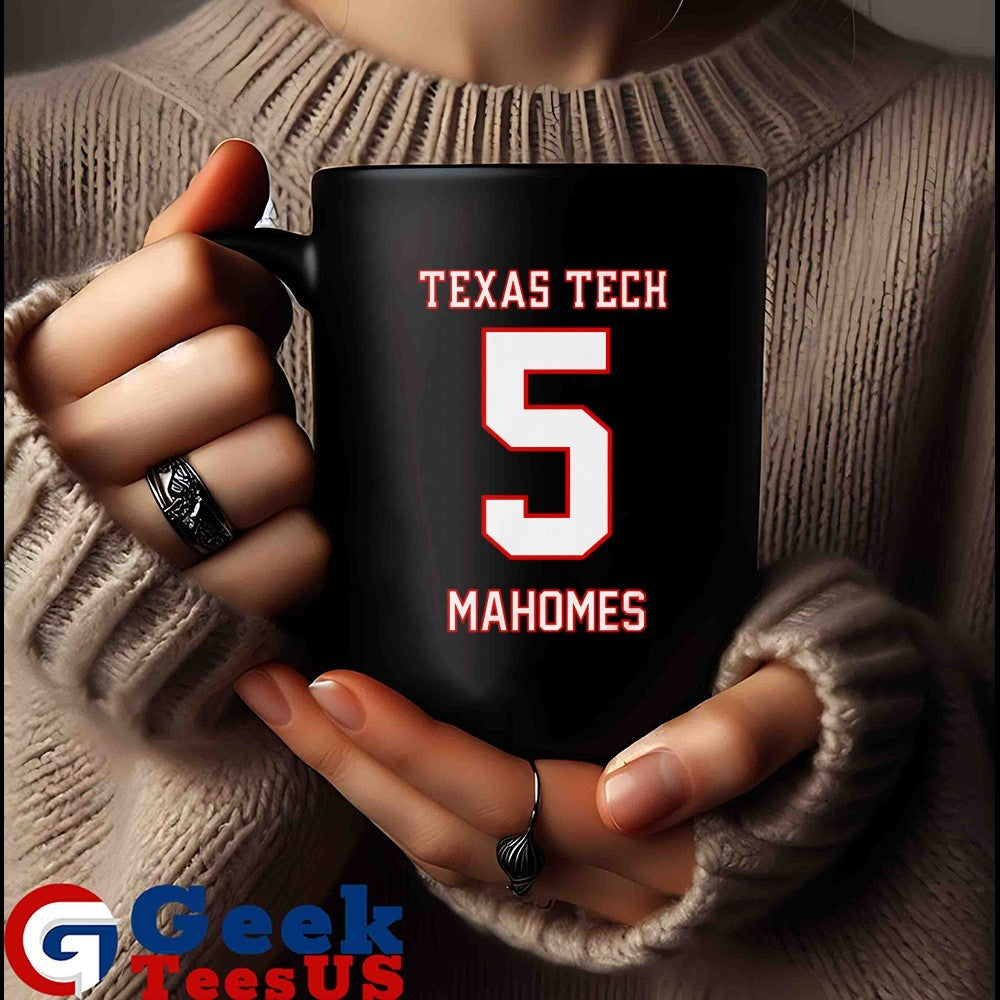 Patrick Mahomes 5 Texas Tech Football shirt