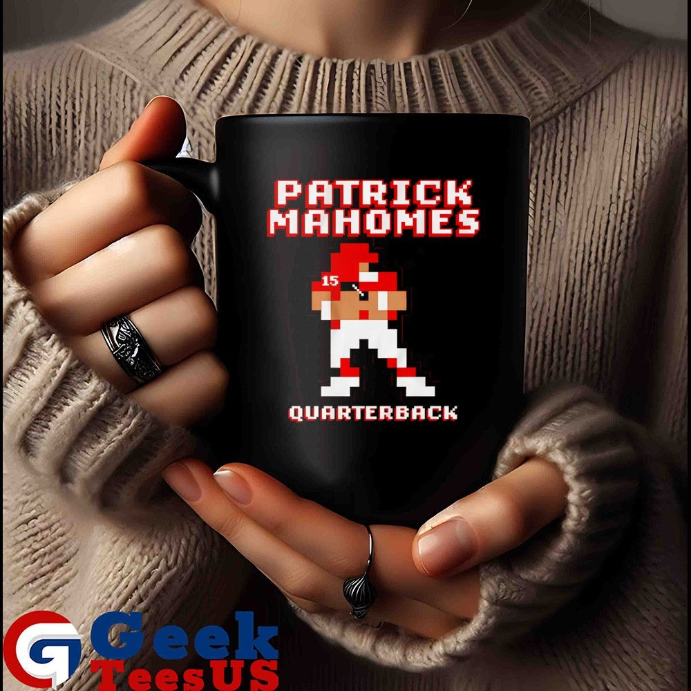 Patrick Mahomes Kansas City Chiefs football Quarterback 8 bit shirt