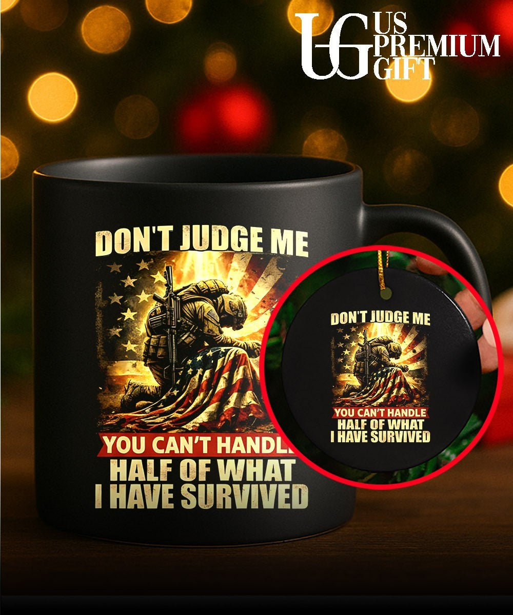 Patriotic Veteran don’t Judge me American Flag shirt
