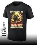 Patriotic Veteran don’t Judge me American Flag shirt