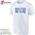 Paul Molitor number 19 Toronto Blue Jays baseball vintage shirt