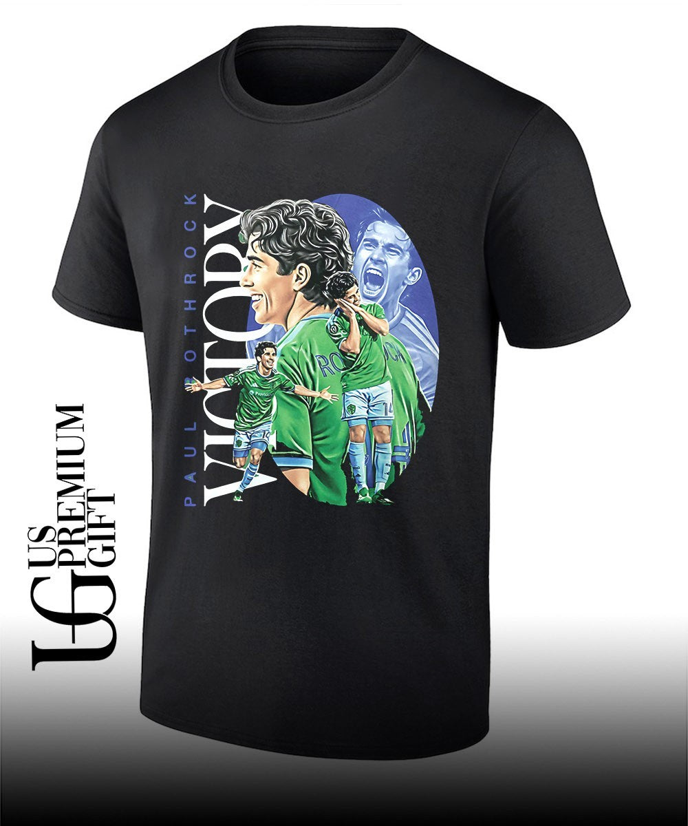Paul Rothrock Seattle Sounders FC graphic shirt