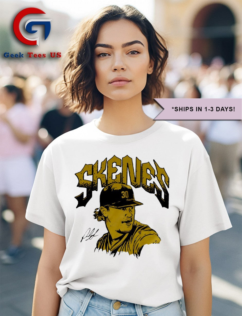 Paul Skenes 30 big head Pittsburgh Pirates MLB signature shirt