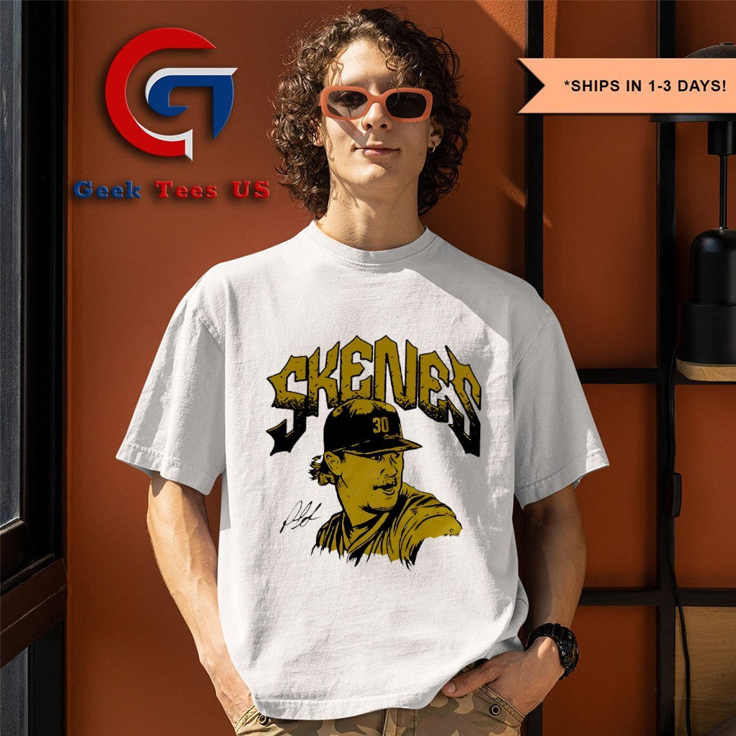 Paul Skenes 30 big head Pittsburgh Pirates MLB signature shirt
