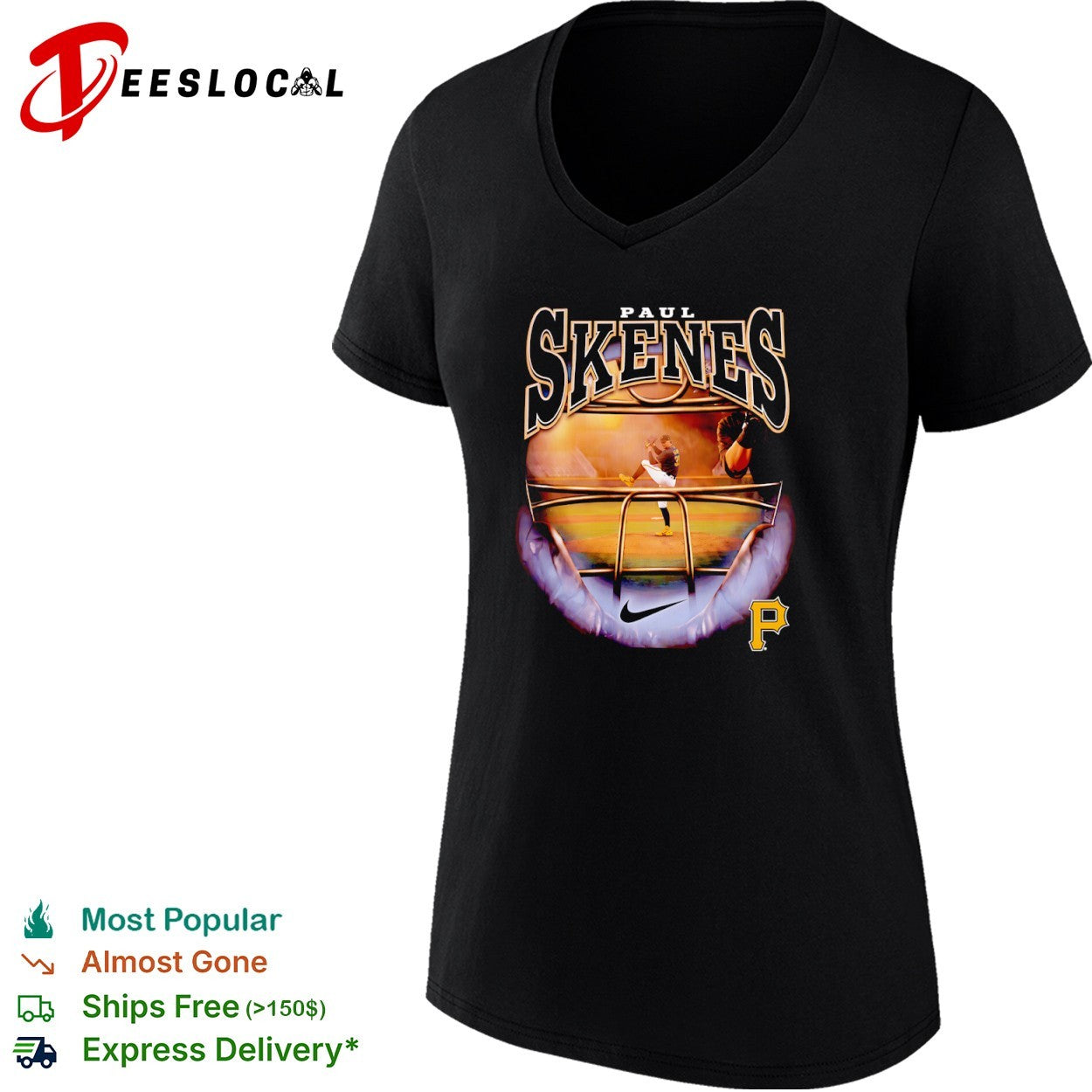 Paul Skenes Pittsburgh Pirates 31 MLB Players shirt