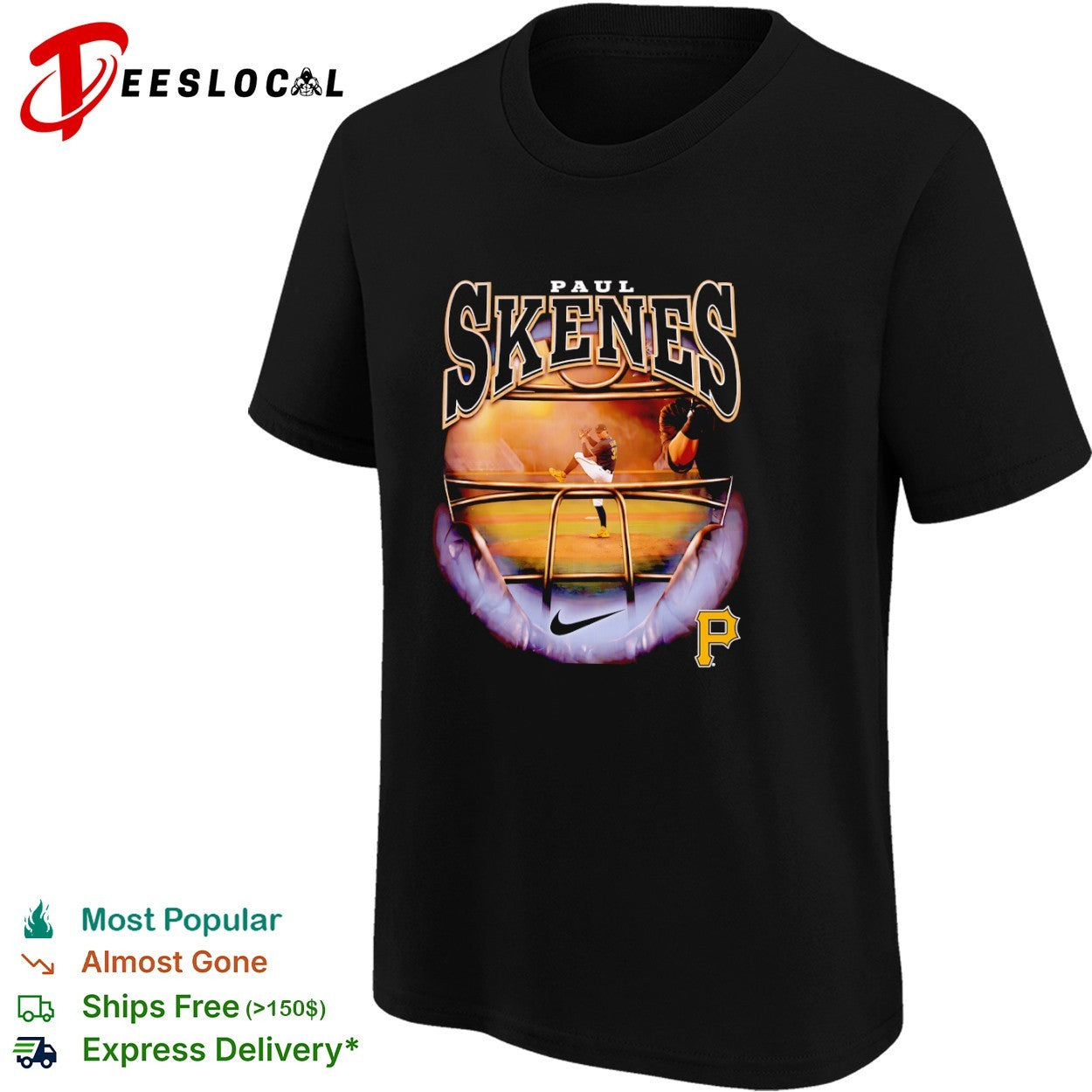 Paul Skenes Pittsburgh Pirates 31 MLB Players shirt