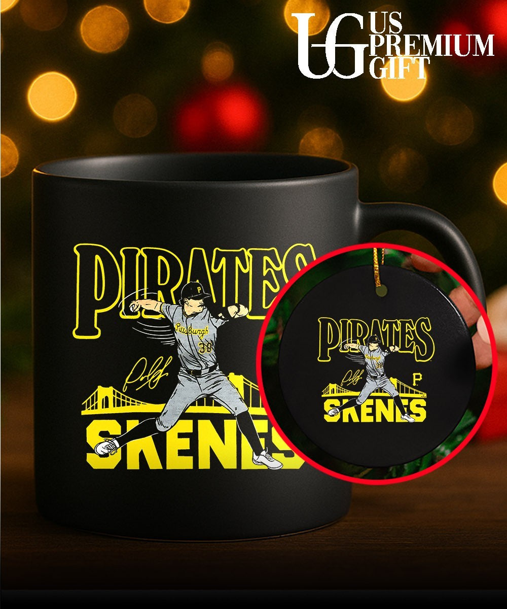 Paul Skenes player Pittsburgh Pirates baseball caricature shirt