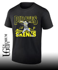 Paul Skenes player Pittsburgh Pirates baseball caricature shirt