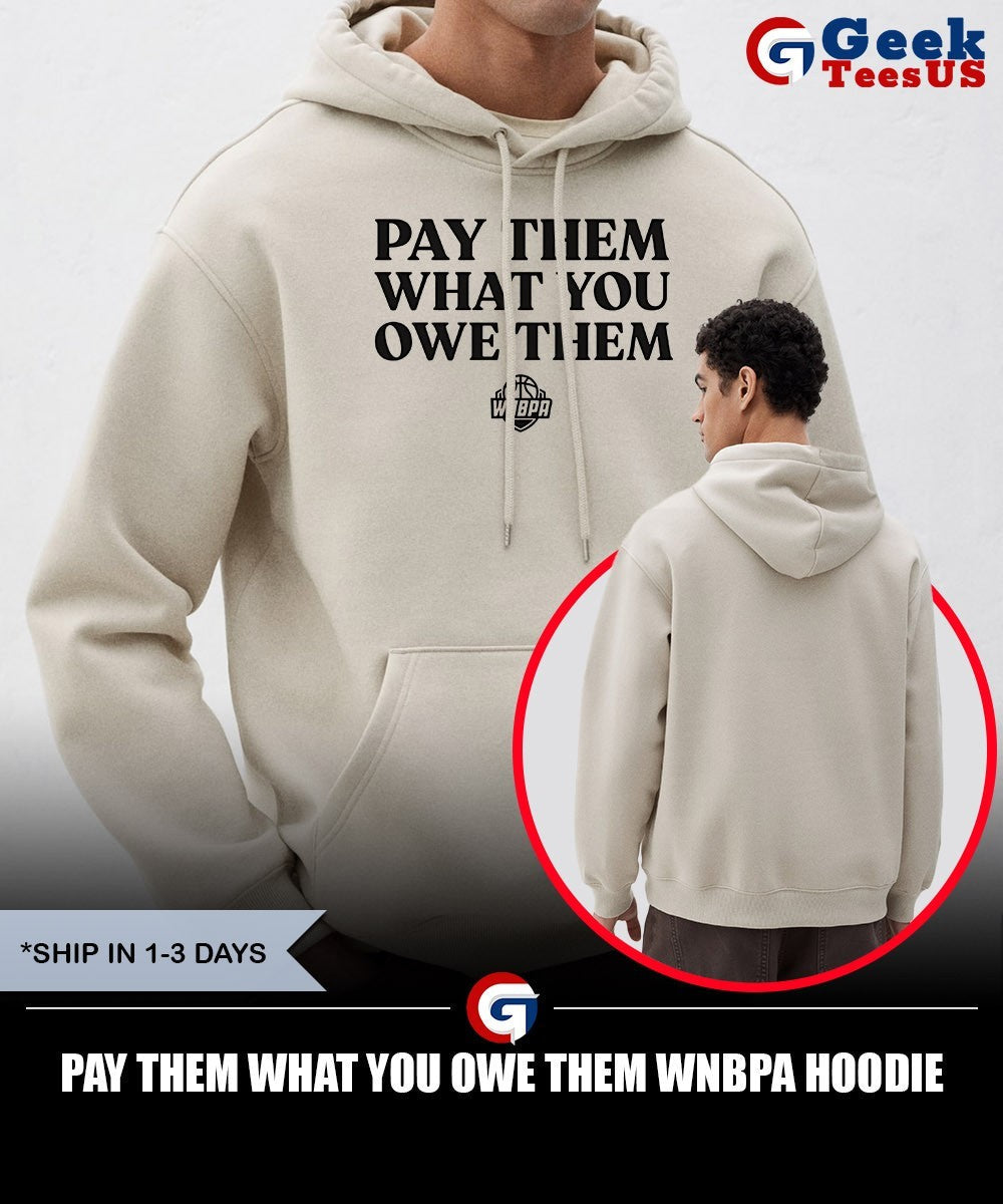 Pay Them What You Owe Them WNBPA T-shirt