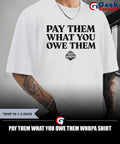 Pay Them What You Owe Them WNBPA T-shirt