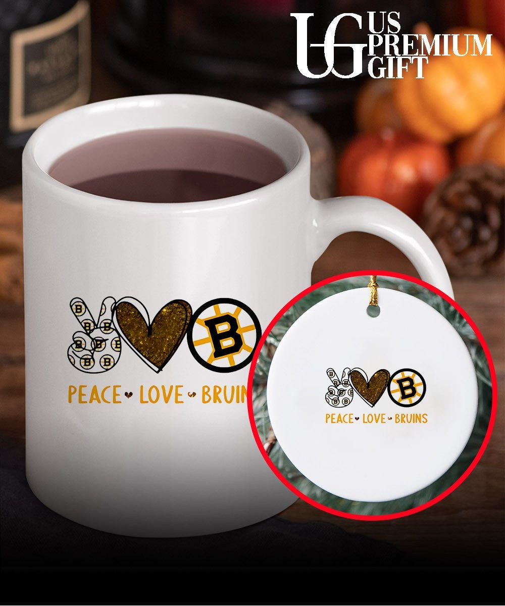 Peace Love Boston Bruins NHL shirt