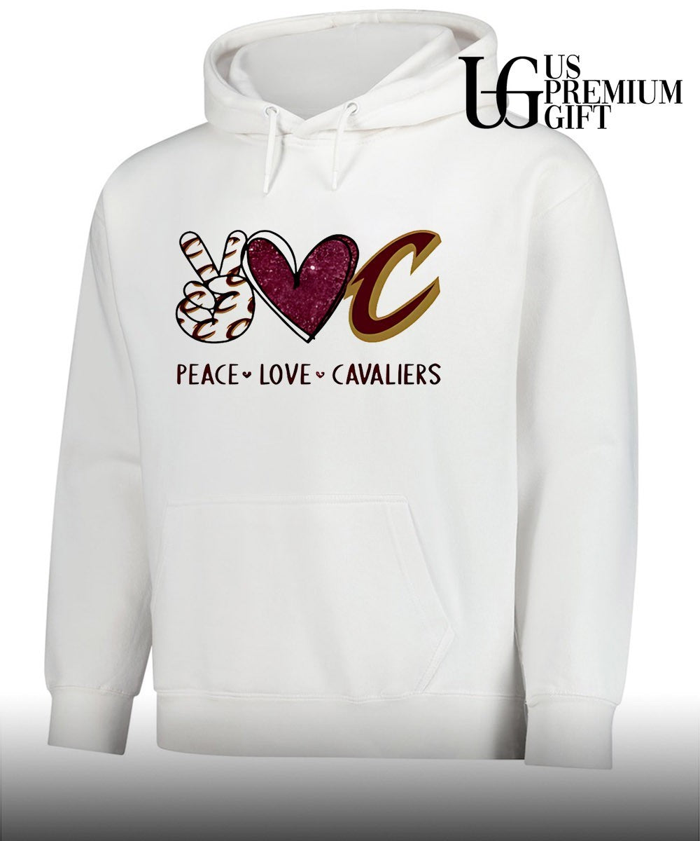 Peace Love Cleveland Cavaliers NBA shirt