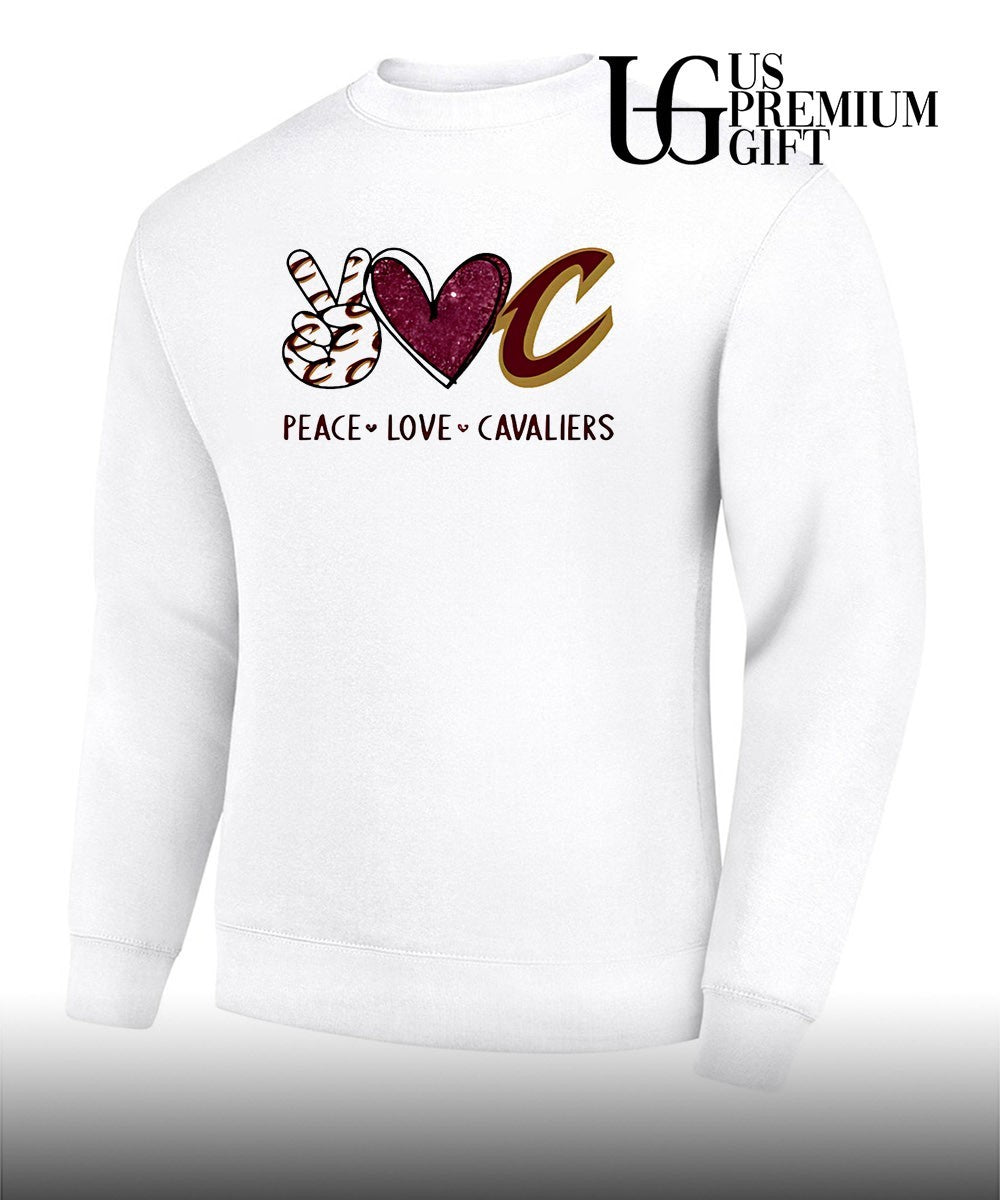 Peace Love Cleveland Cavaliers NBA shirt