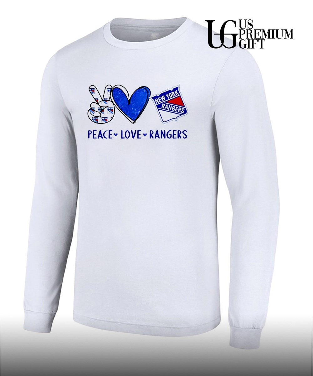 Peace Love Rangers New York Rangers NHL shirt