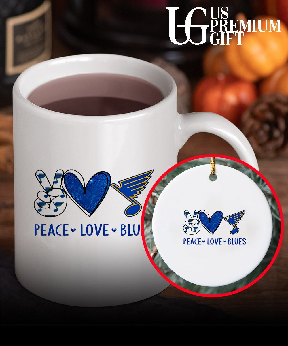 Peace Love St. Louis Blues NHL shirt