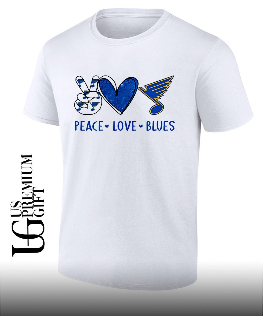 Peace Love St. Louis Blues NHL shirt