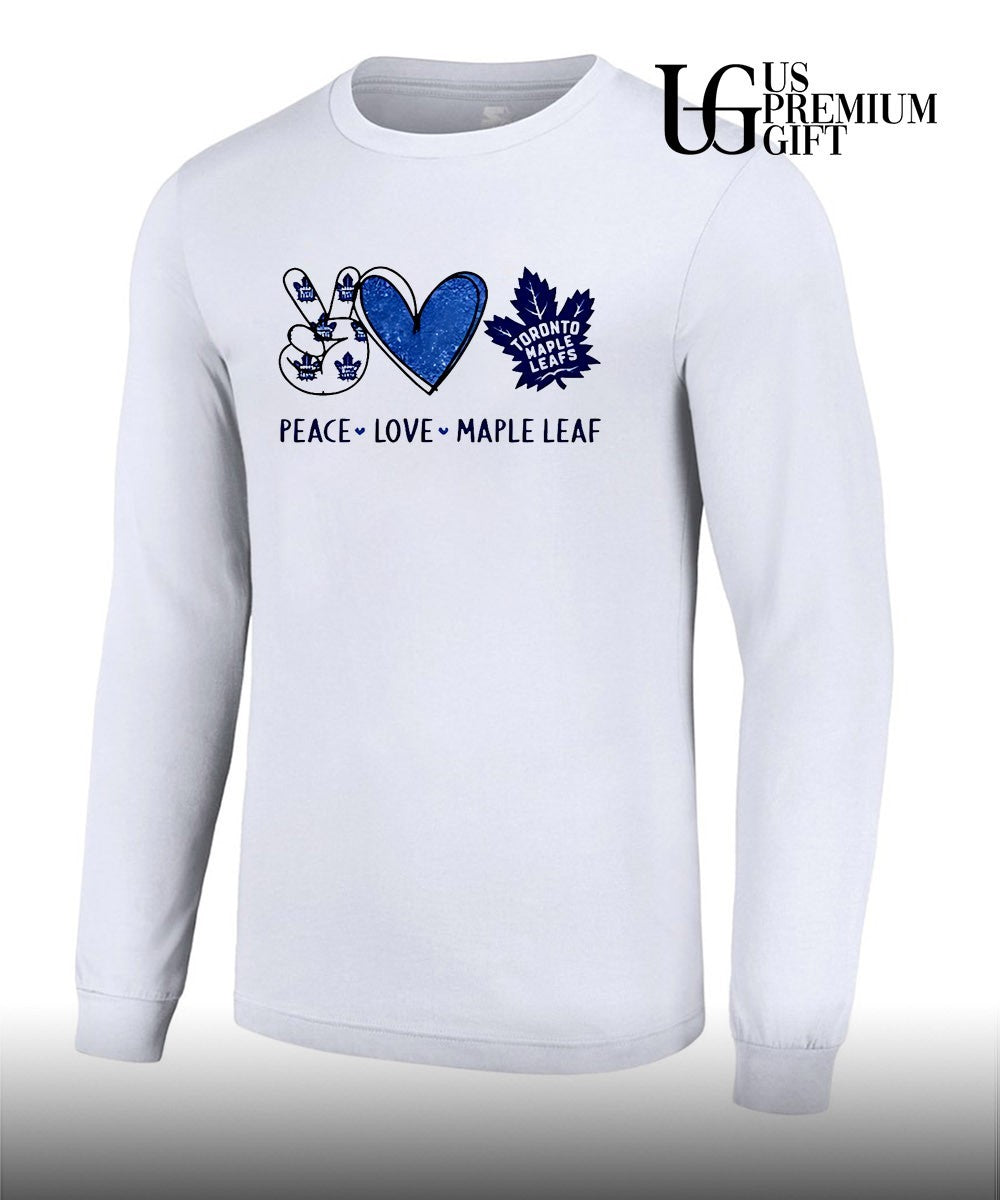 Peace Love Toronto Maple Leafs NHL shirt