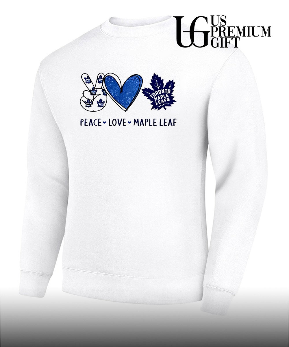 Peace Love Toronto Maple Leafs NHL shirt