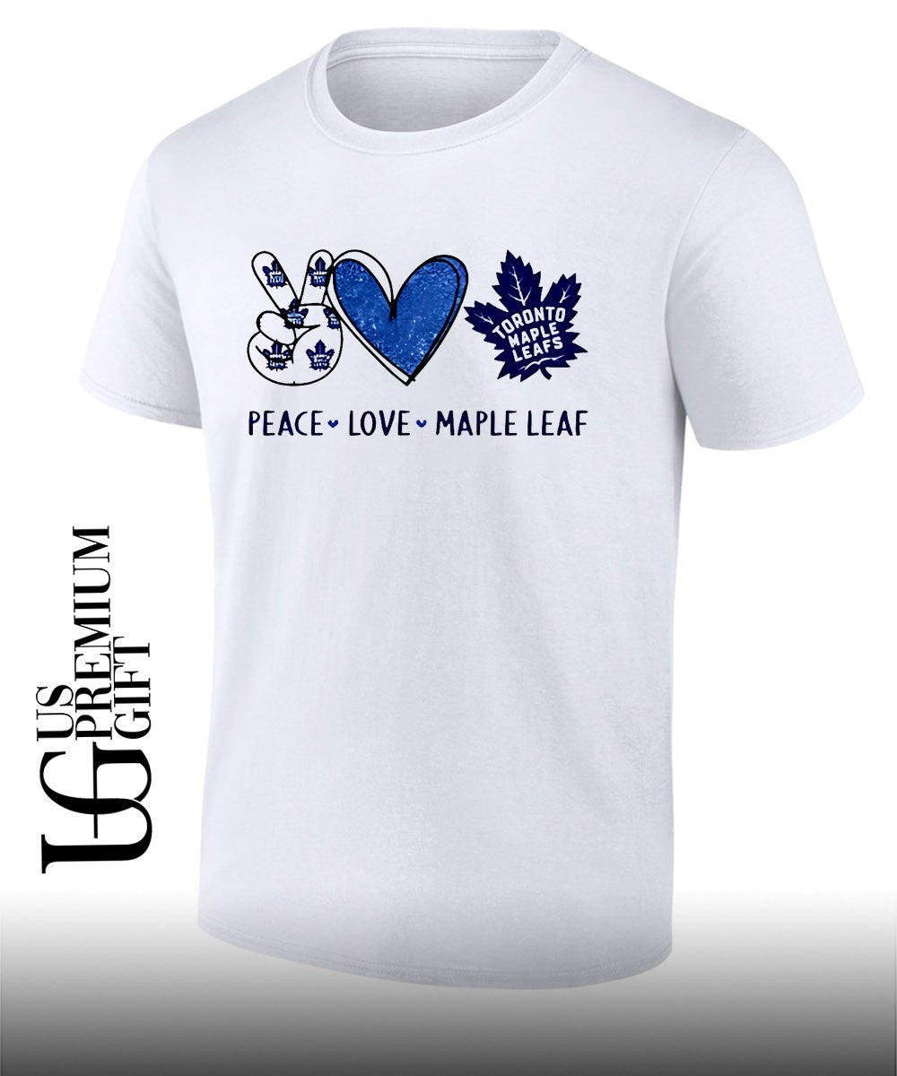 Peace Love Toronto Maple Leafs NHL shirt