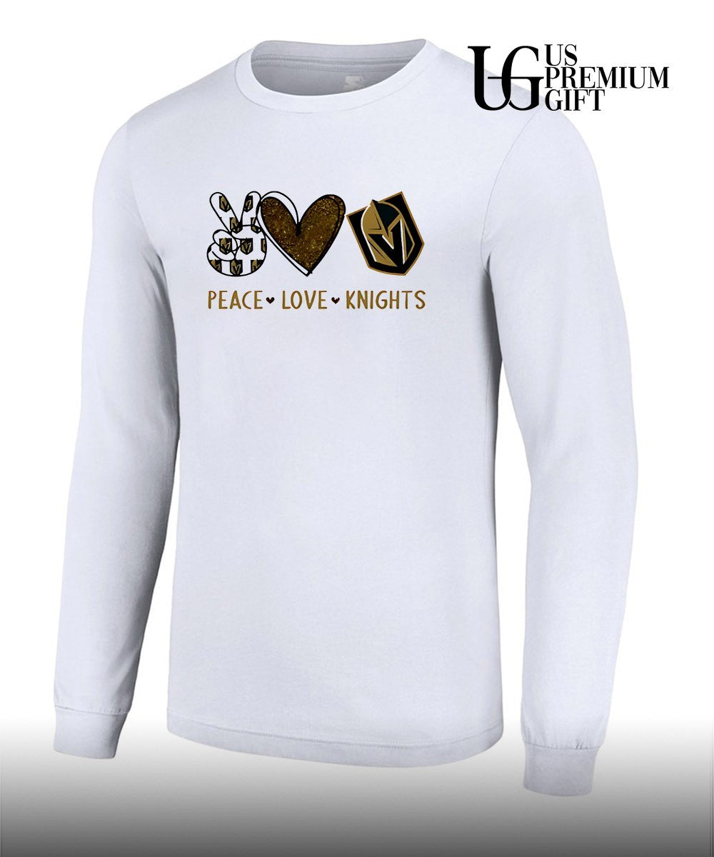 Peace Love Vegas Golden Knights NHL shirt