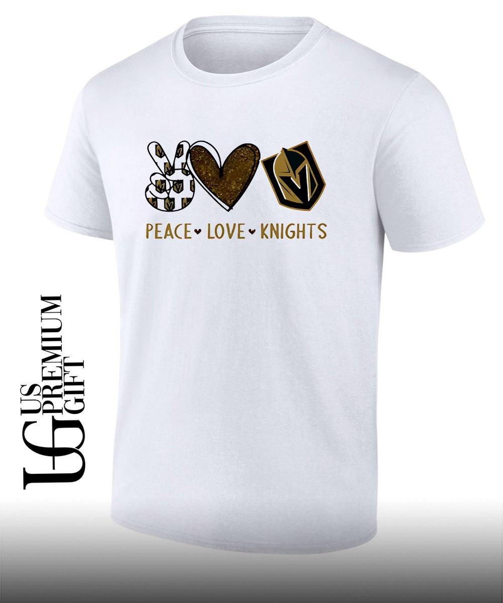 Peace Love Vegas Golden Knights NHL shirt