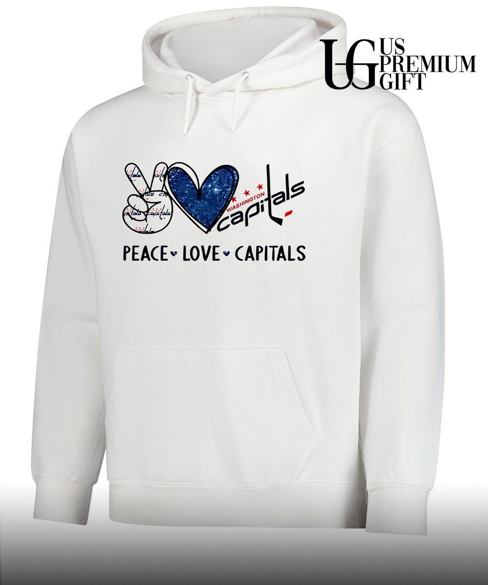 Peace Love Washington Capitals NHL shirt