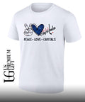 Peace Love Washington Capitals NHL shirt