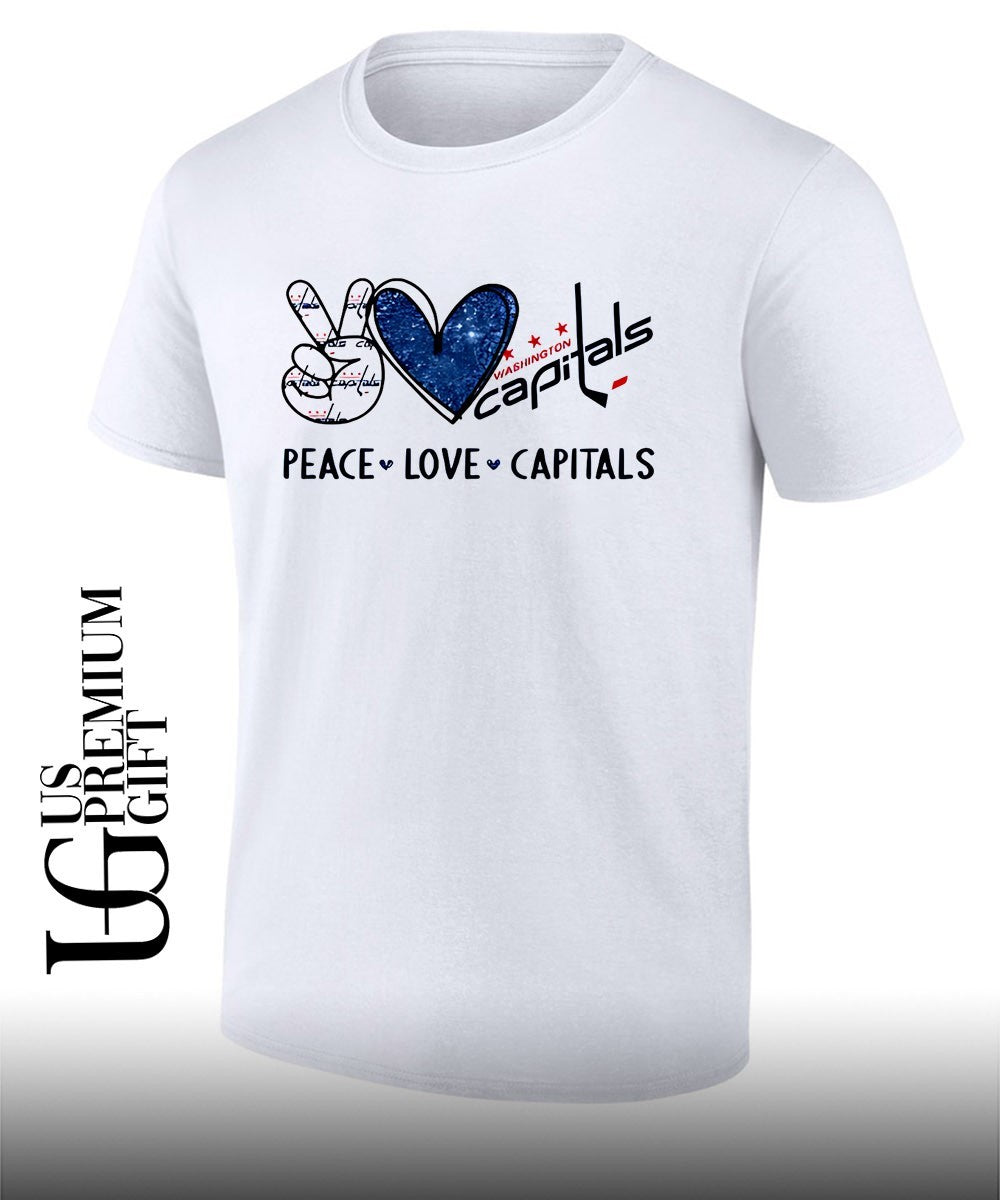 Peace Love Washington Capitals NHL shirt