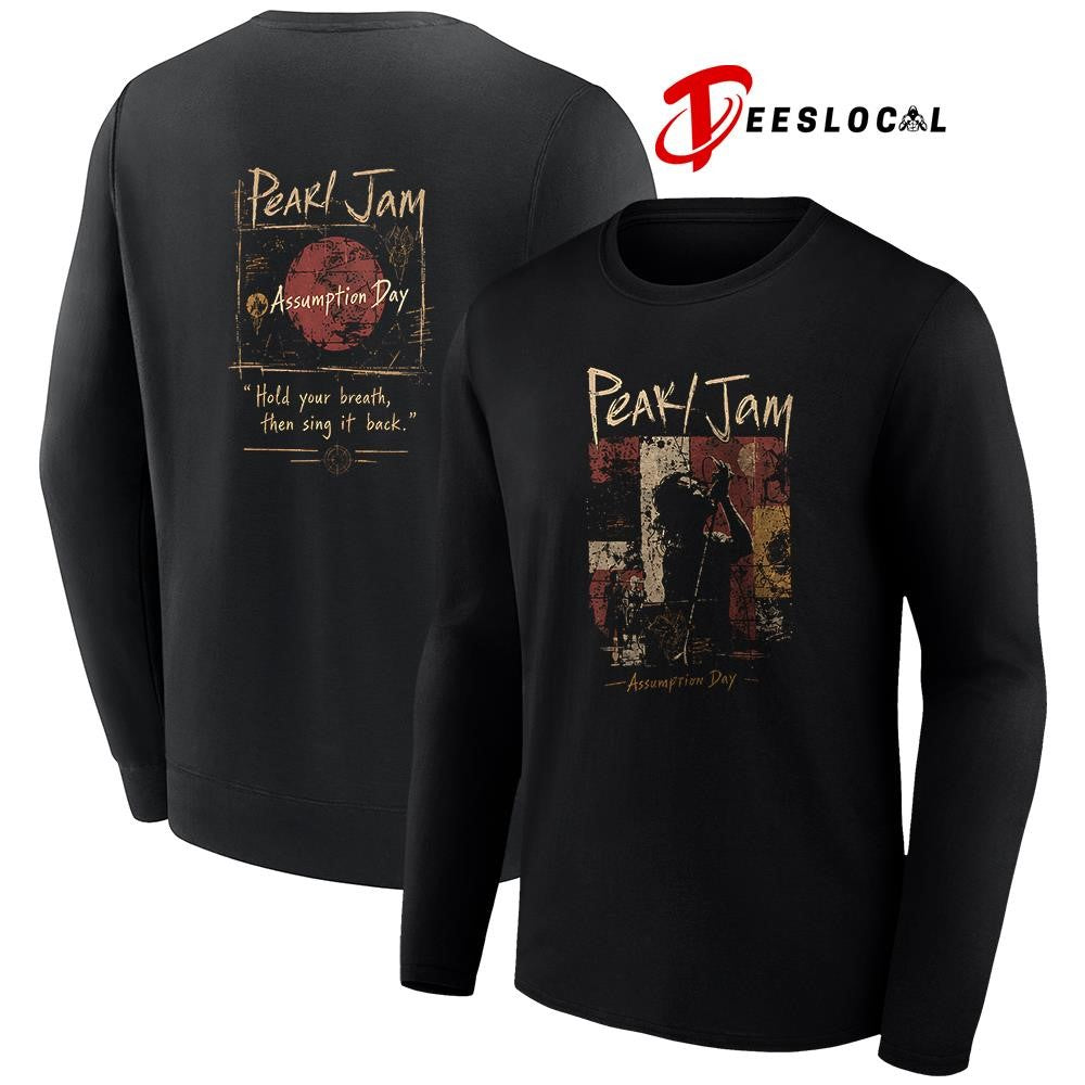 Peak Jam Assumption Day hold your breath then sing it back shirt