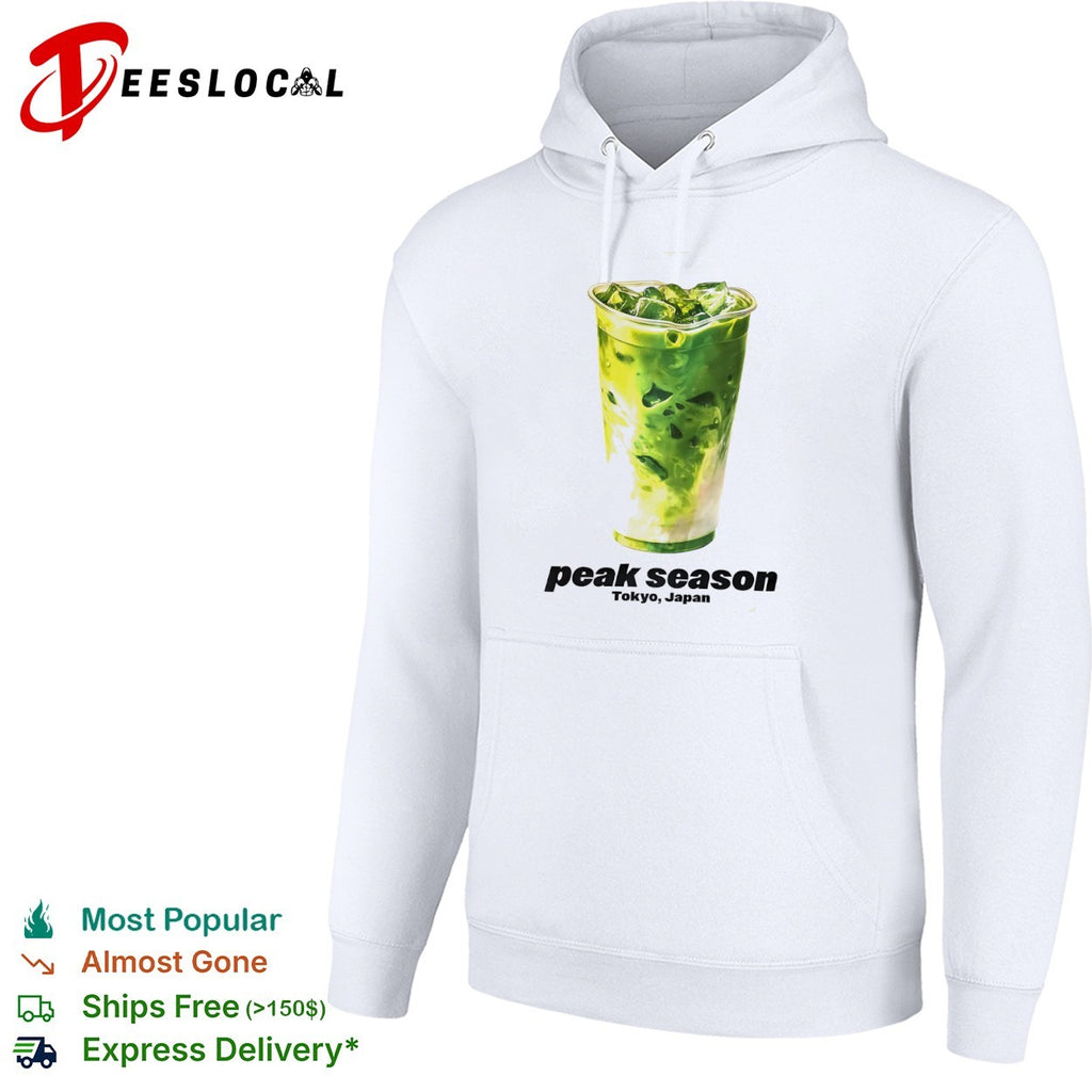 Peak Season Tokyo Japan Matcha Iced Tea Drink Refreshing Summer shirt