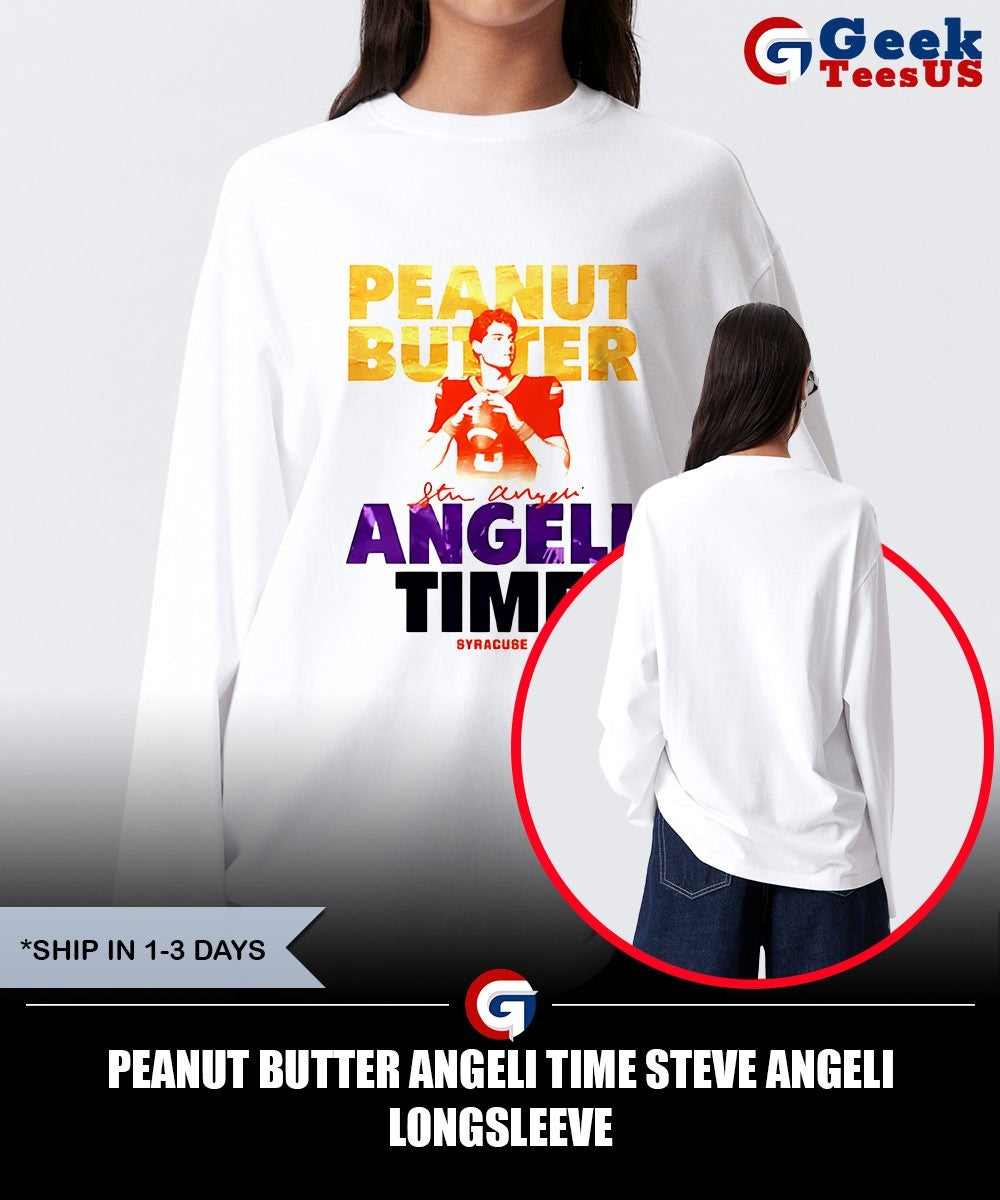 Peanut Butter Angeli time Steve Angeli shirt