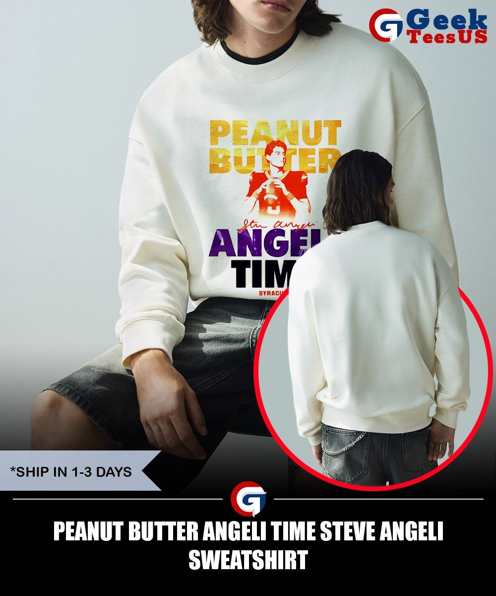 Peanut Butter Angeli time Steve Angeli shirt