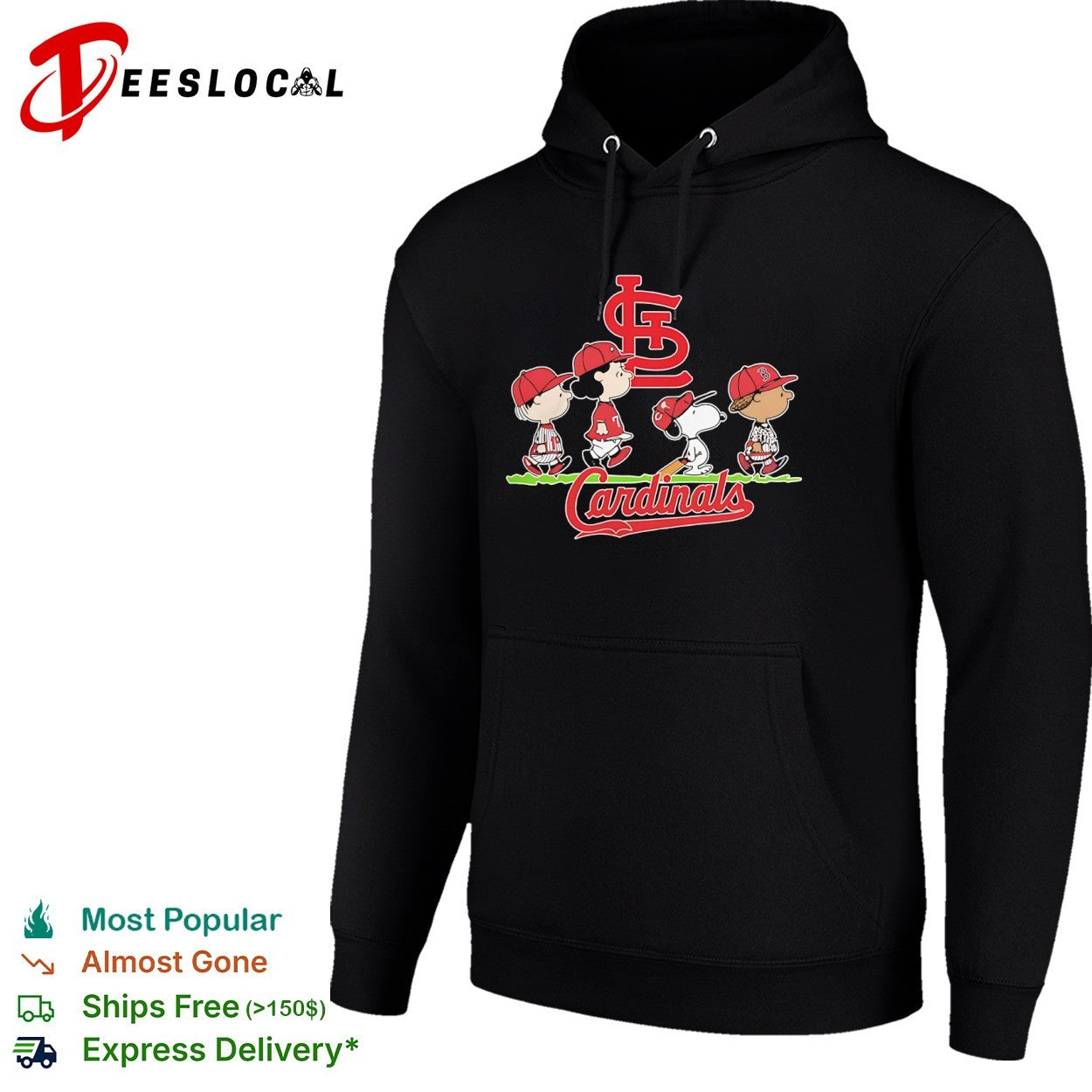 Peanuts Characters St Louis Cardinals Baseball Team shirt