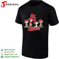 Peanuts Characters St Louis Cardinals Baseball Team shirt