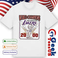 Pedro Pascal World Champions Lakers 2000 shirt