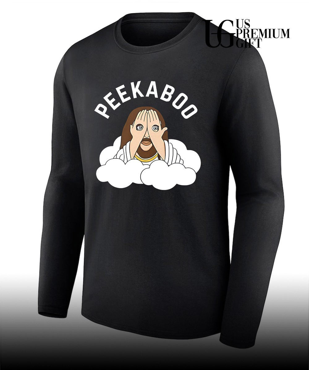 Peekaboo Jesus shirt