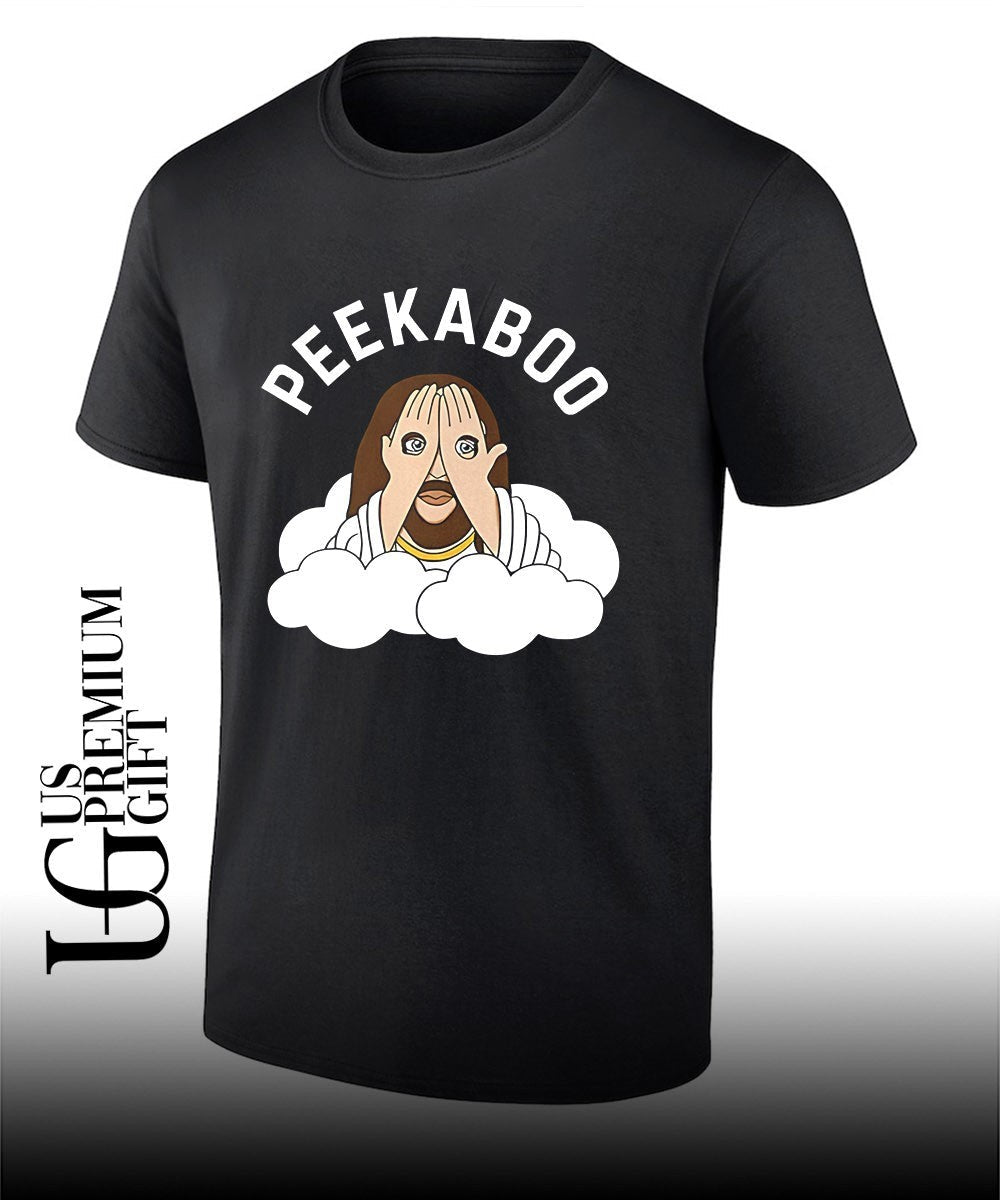 Peekaboo Jesus shirt