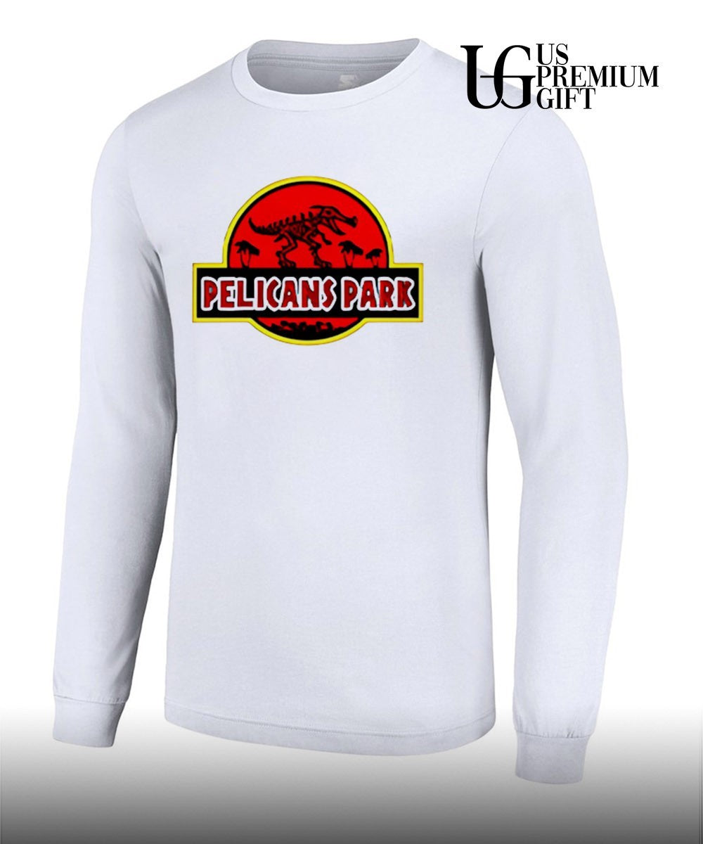 Pelicans Park logo parody shirt