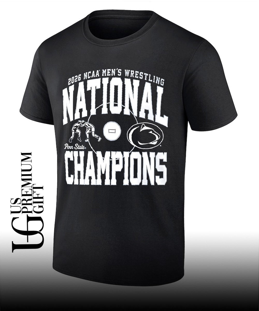 Penn State Nittany Lions 2026 NCAA Wrestling National Champions T-shirt