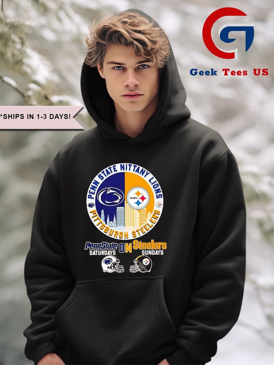 Penn State On Saturdays Steelers On Sundays shirt