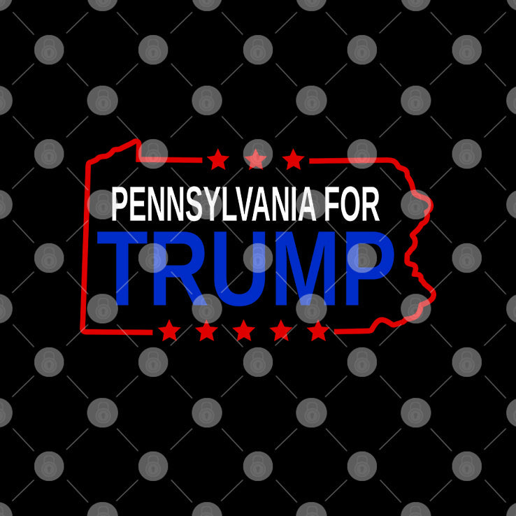 Pennsylvania For Trump 2024 T Shirt