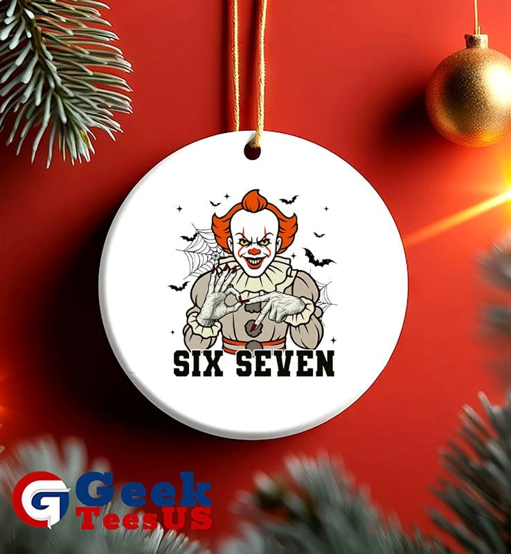 Pennywise six seven Halloween funny shirt