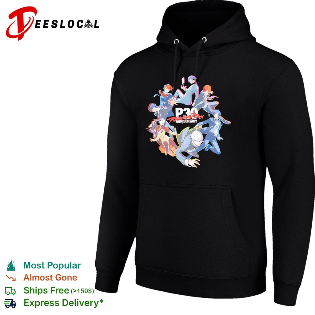 Persona 30th Anniversary Atlus JRPG shirt