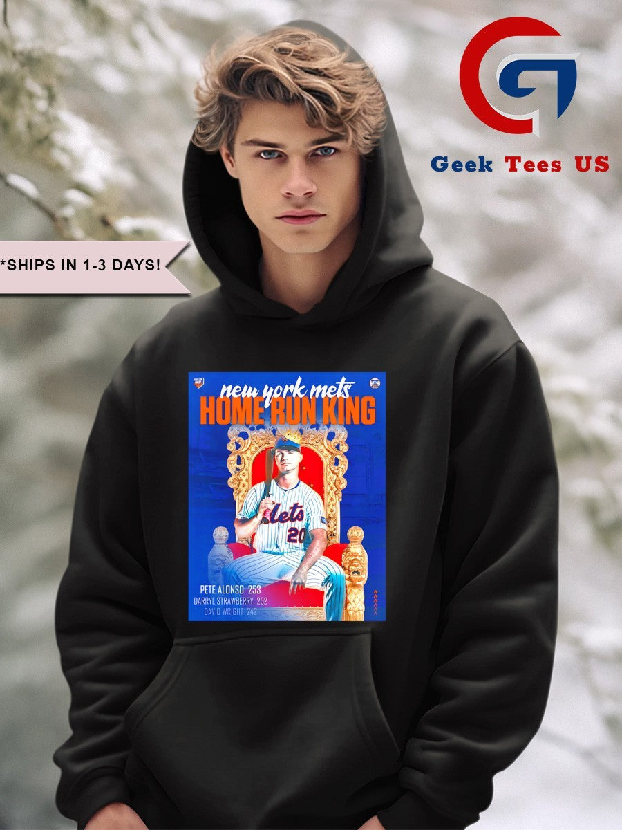 Pete Alonso 253 New York Mets Home Run King poster shirt