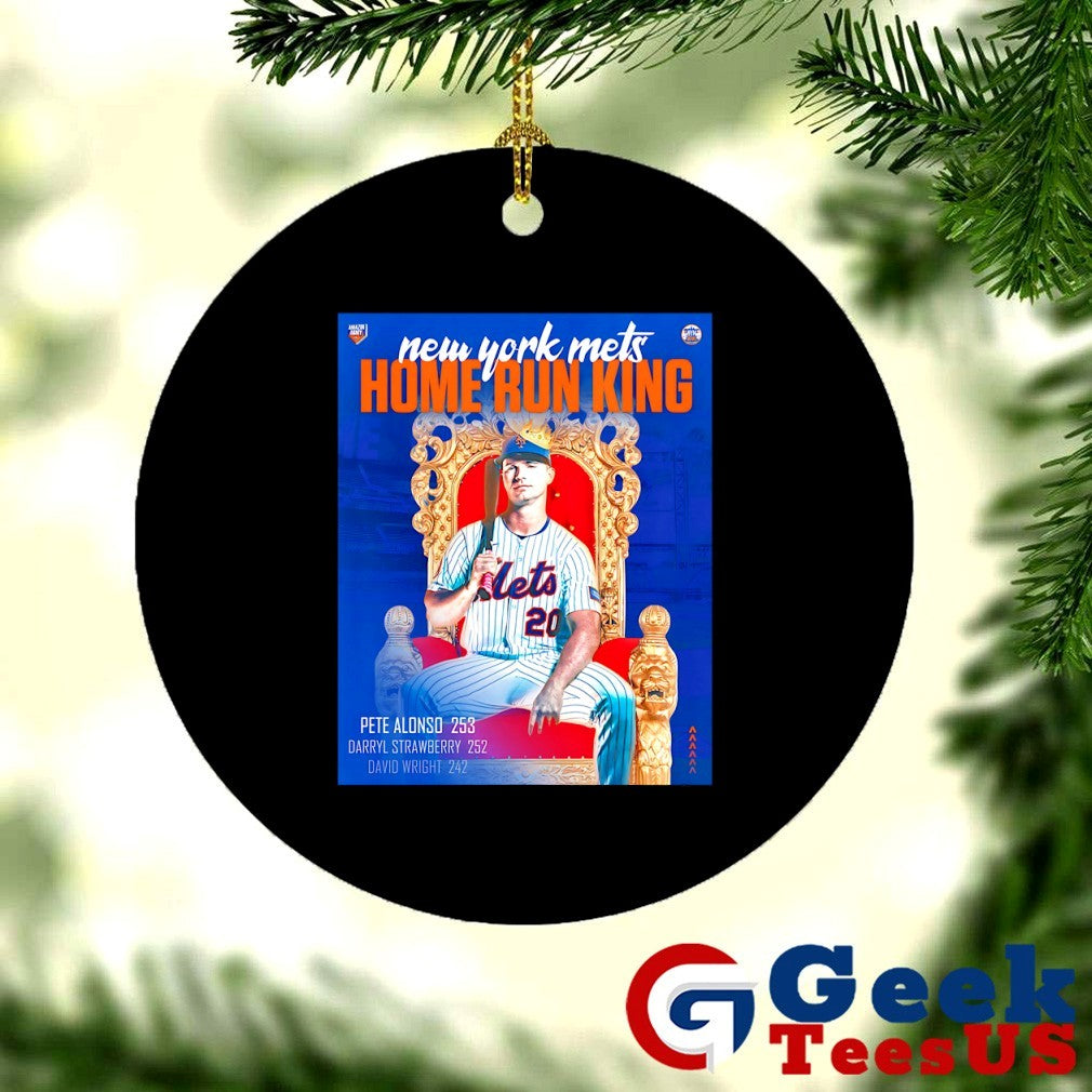 Pete Alonso 253 New York Mets Home Run King poster shirt