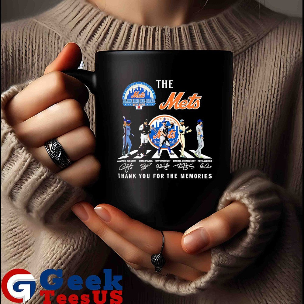 Pete Alonso Mike Piazza Darryl Strawberry Home Run Leader abbey road New York Mets 2025 signature shirt