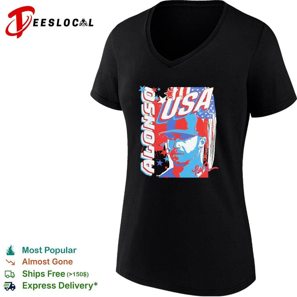 Pete Alonso USA World Baseball Classic 2023 Team USA Baseball shirt